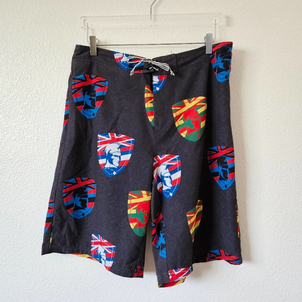 Wailoa Swim Board Short Trunks Size 36